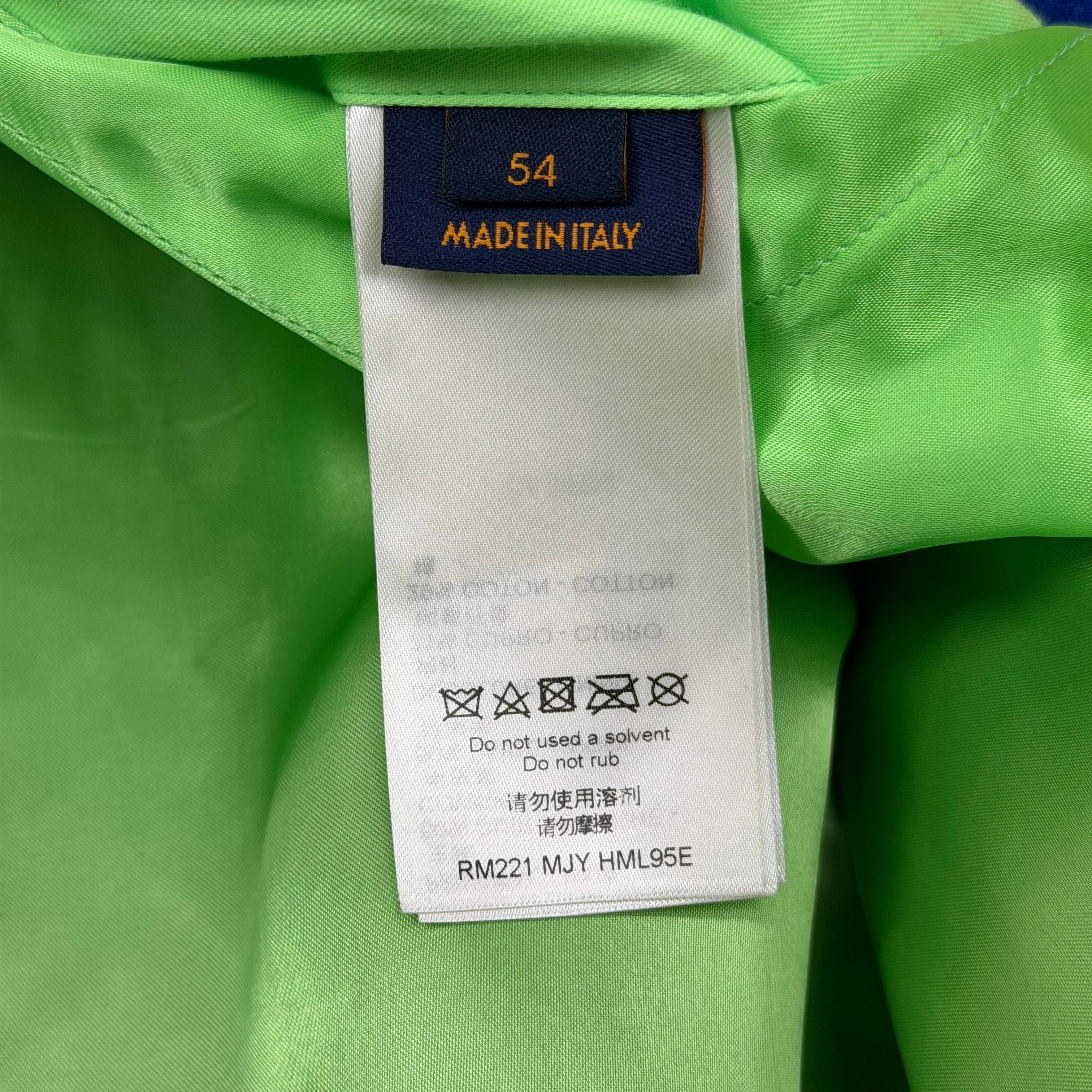 Louis Vuitton Louis Vuitton Mix Gradient Leather Bomber 54 (XL) Size US XL / EU 56 / 4 - 7 Thumbnail