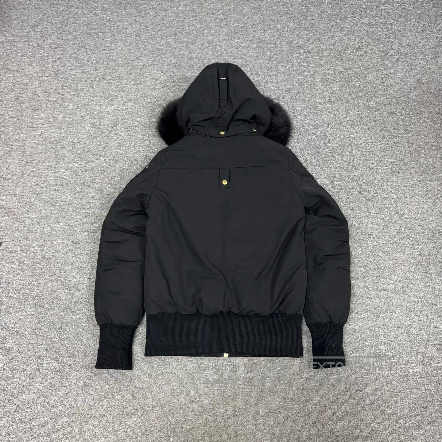 Moose Knuckles MOOSE KNUCKLES Scissors; Gold; Fur collar; Caped down jack Size M / US 6-8 / IT 42-44 - 3 Thumbnail