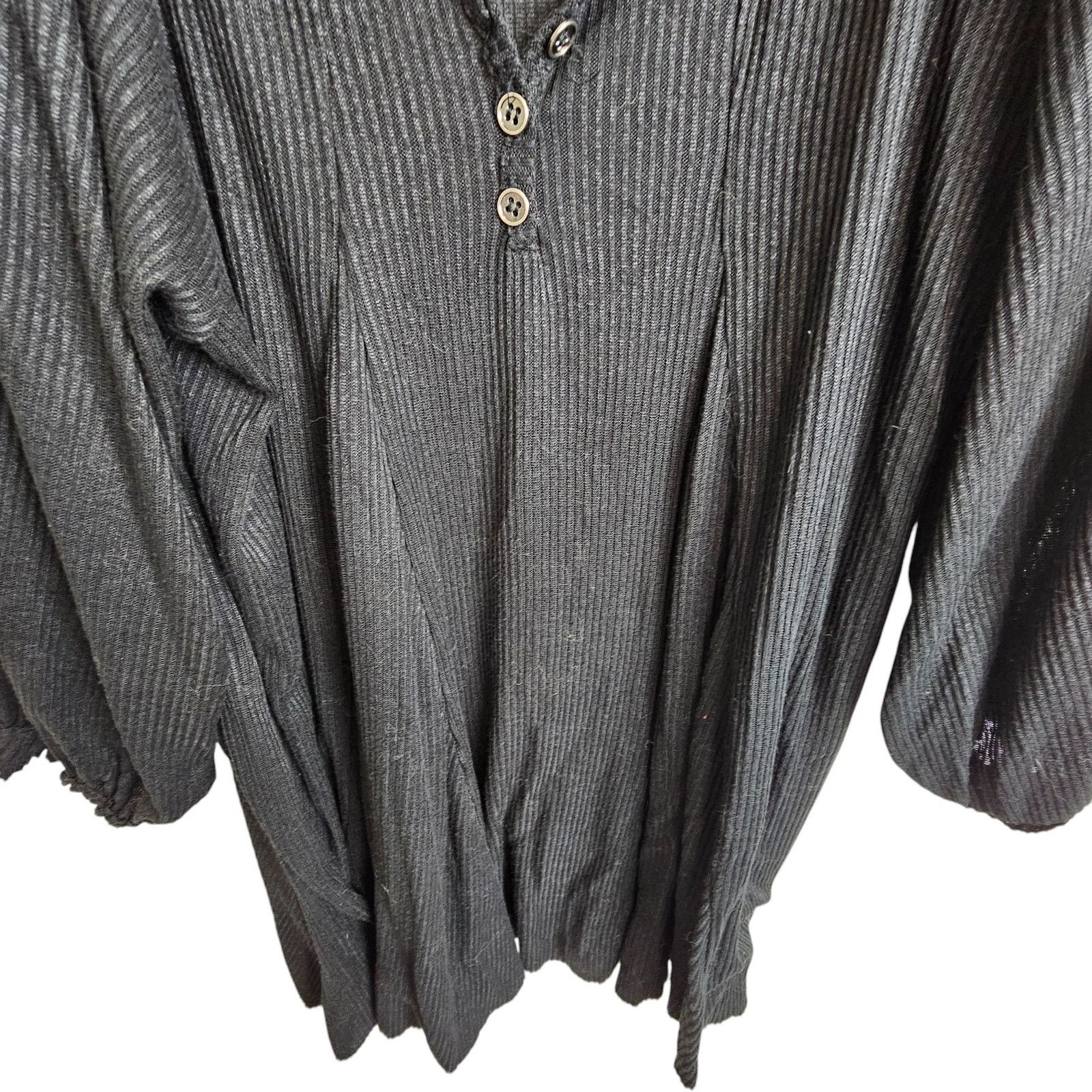 Natural Issue Natural Life Womens Oversized Boho Tunic Dress OS Lagenlook Size ONE SIZE - 3 Thumbnail
