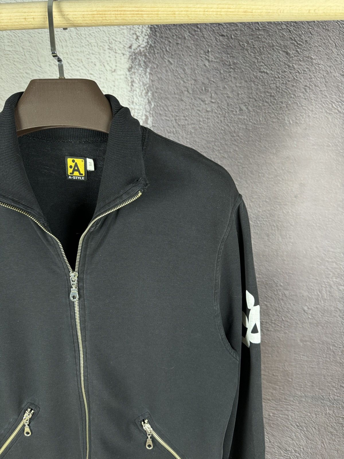 Japanese Brand × Vintage A-STYLE Sticky What? full zip Sweater pullover Sex Hook-Ups Size US M / EU 48-50 / 2 - 5 Thumbnail