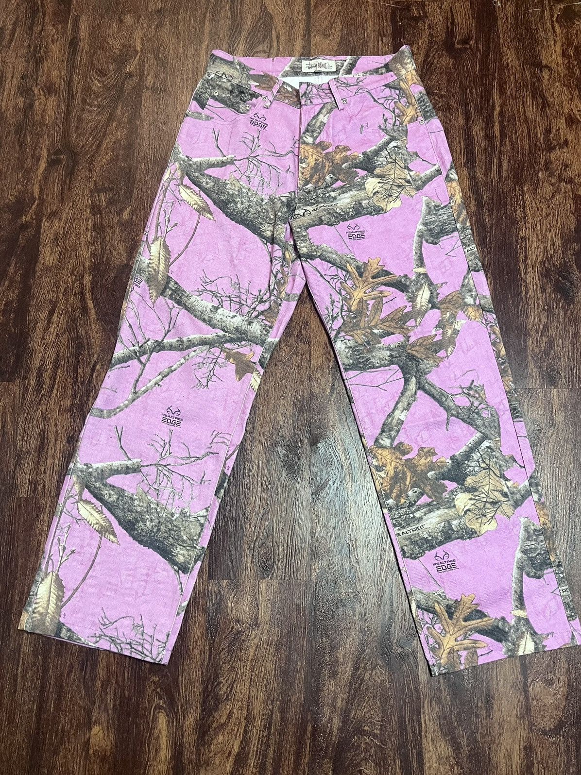 Streetwear × Stussy × Vintage Stussy Big Ol Realtree Pink Camo