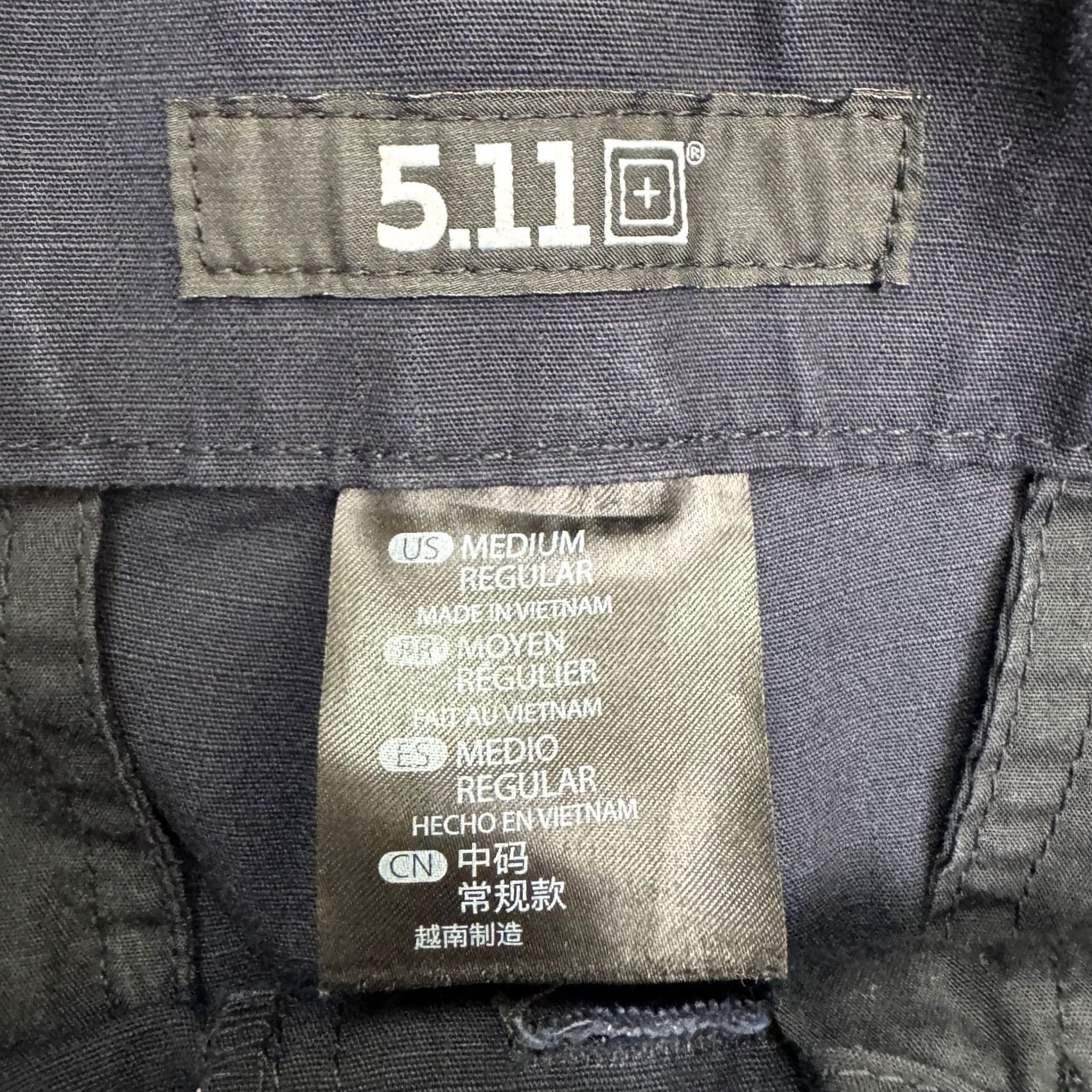 Vintage 5.11 Tactical Taclite Cargo Straight Pants Mens M Navy Blue Regular Size US 31 - 7 Thumbnail
