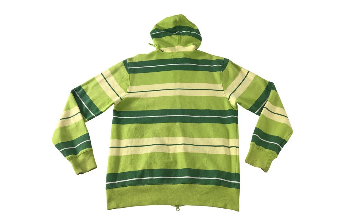 Stussy Stussy Authentic Striped Block Hooded Jacket Streetwear Size US L / EU 52-54 / 3 - 2 Thumbnail