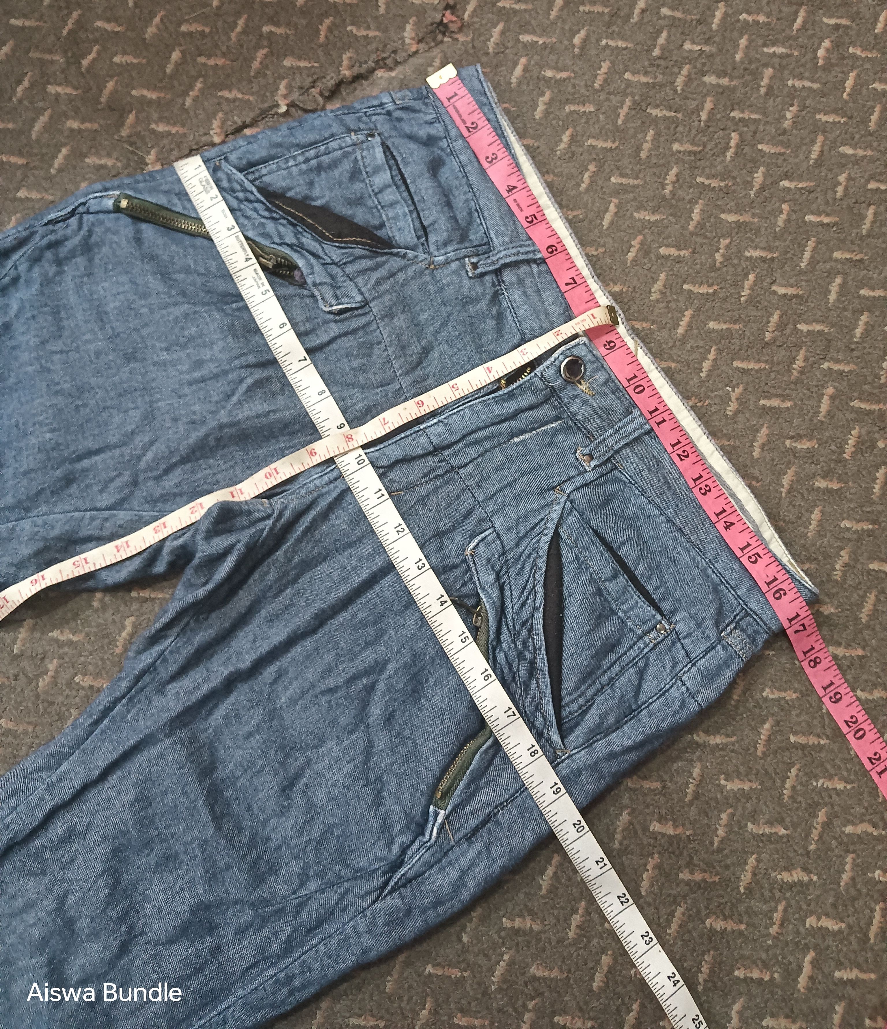 Japanese Brand PPFM JEANS PUNK STYLE Size US 34 / EU 50 - 14 Thumbnail