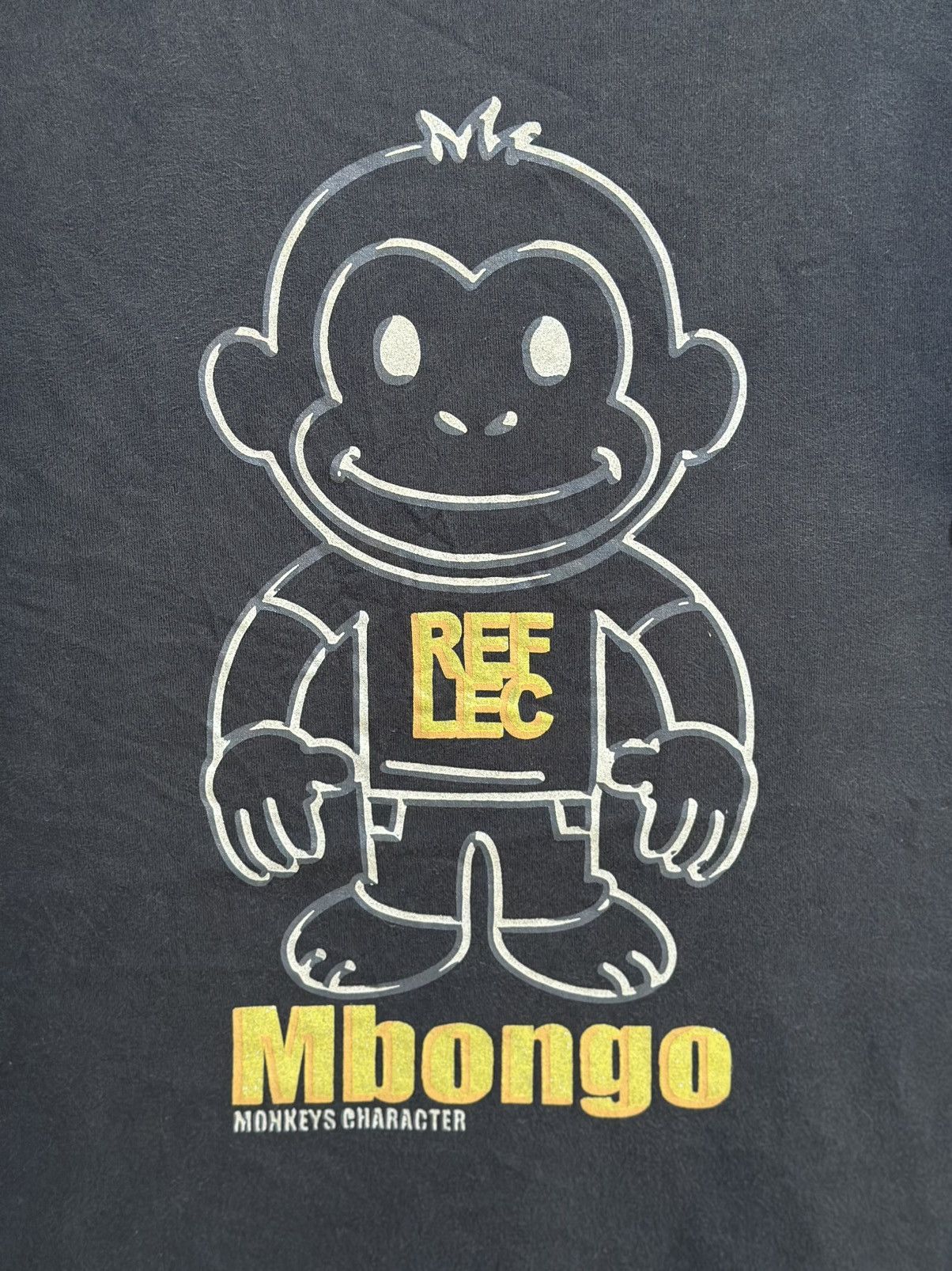 Japanese Brand Vintage Mbongo Monkeys Character Faded Tee Size US L / EU 52-54 / 3 - 2 Thumbnail
