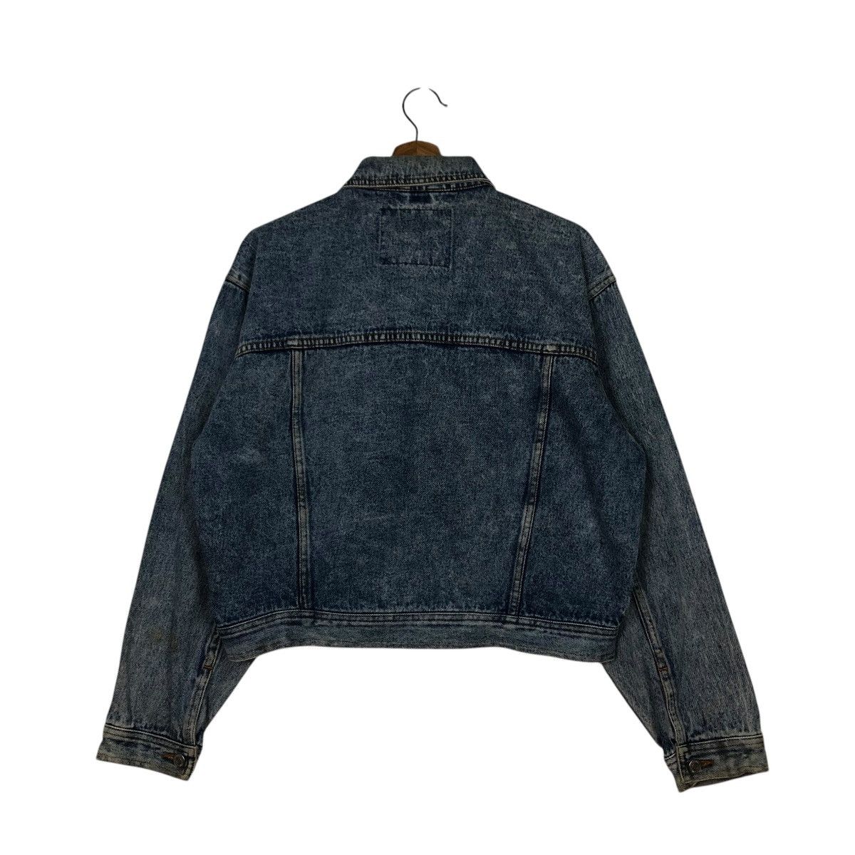 Japanese Brand 🔥VINTAGE BIKER DENIM JACKET EASY RIDE ACID ISSEY MIYAKE Size US L / EU 52-54 / 3 - 10 Thumbnail