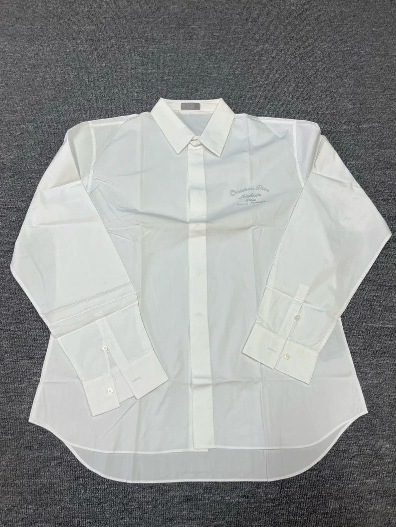 Dior Dior Size43 Shirt, slogan embroidery Size US XS / EU 42 / 0 - 1 Thumbnail