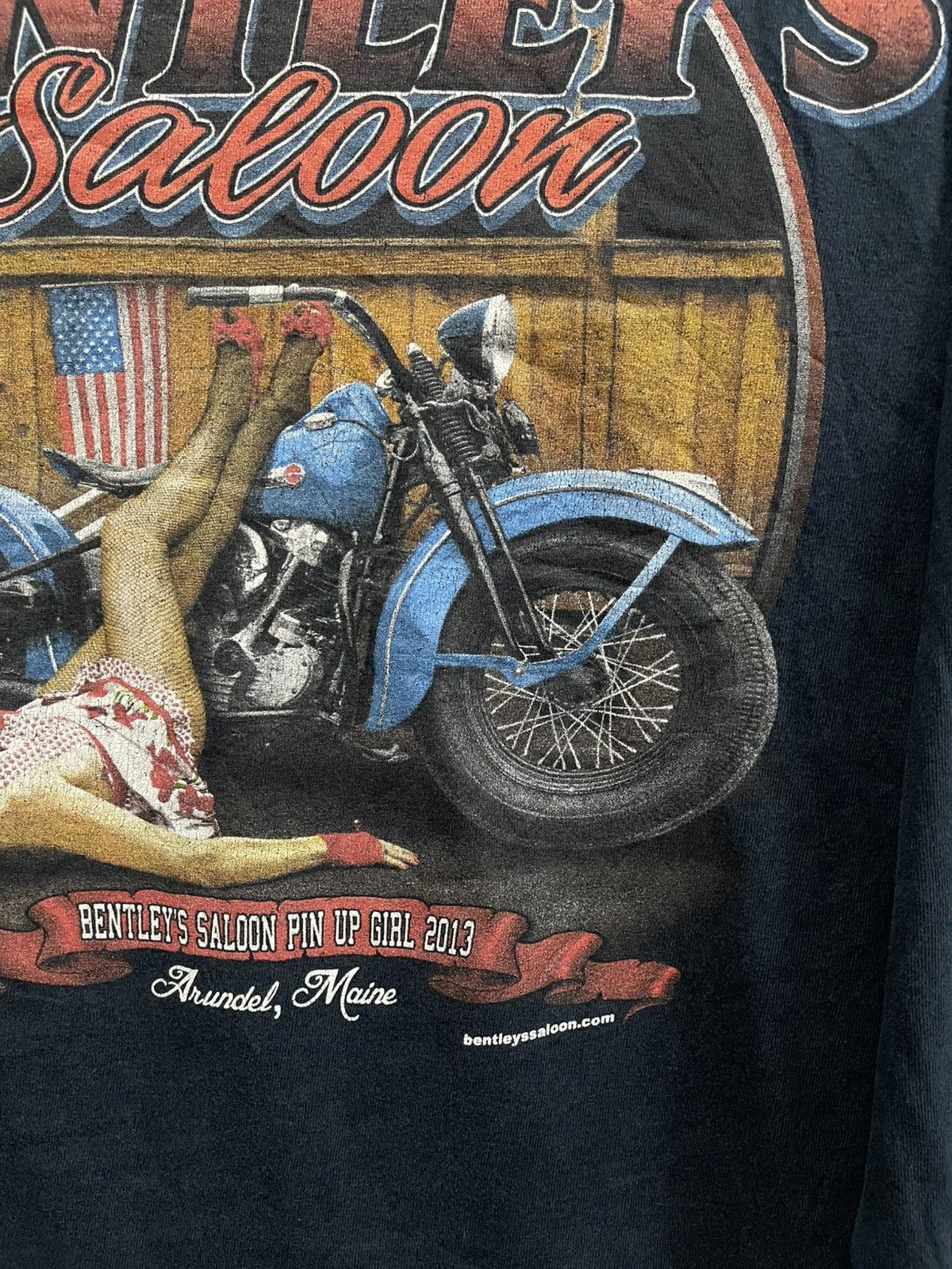 Other Bentley's Saloon Pin Up Girl Long Sleeve🔥🔥🔥 Size US M / EU 48-50 / 2 - 11 Thumbnail