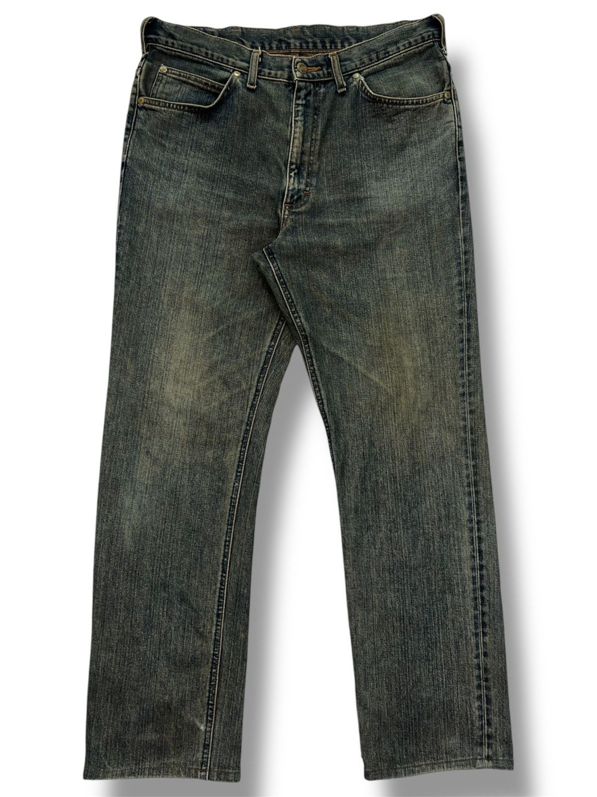 Lee Lee Dirty Distressed Denim Size US 34 / EU 50 - 2 Thumbnail