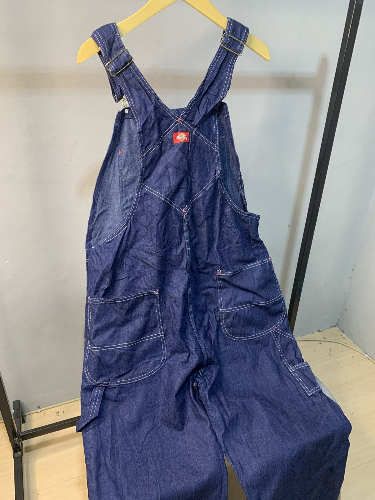 Dickies Dickies Overall Jumpsuits Indigo Denim Size US 37 - 5 Thumbnail