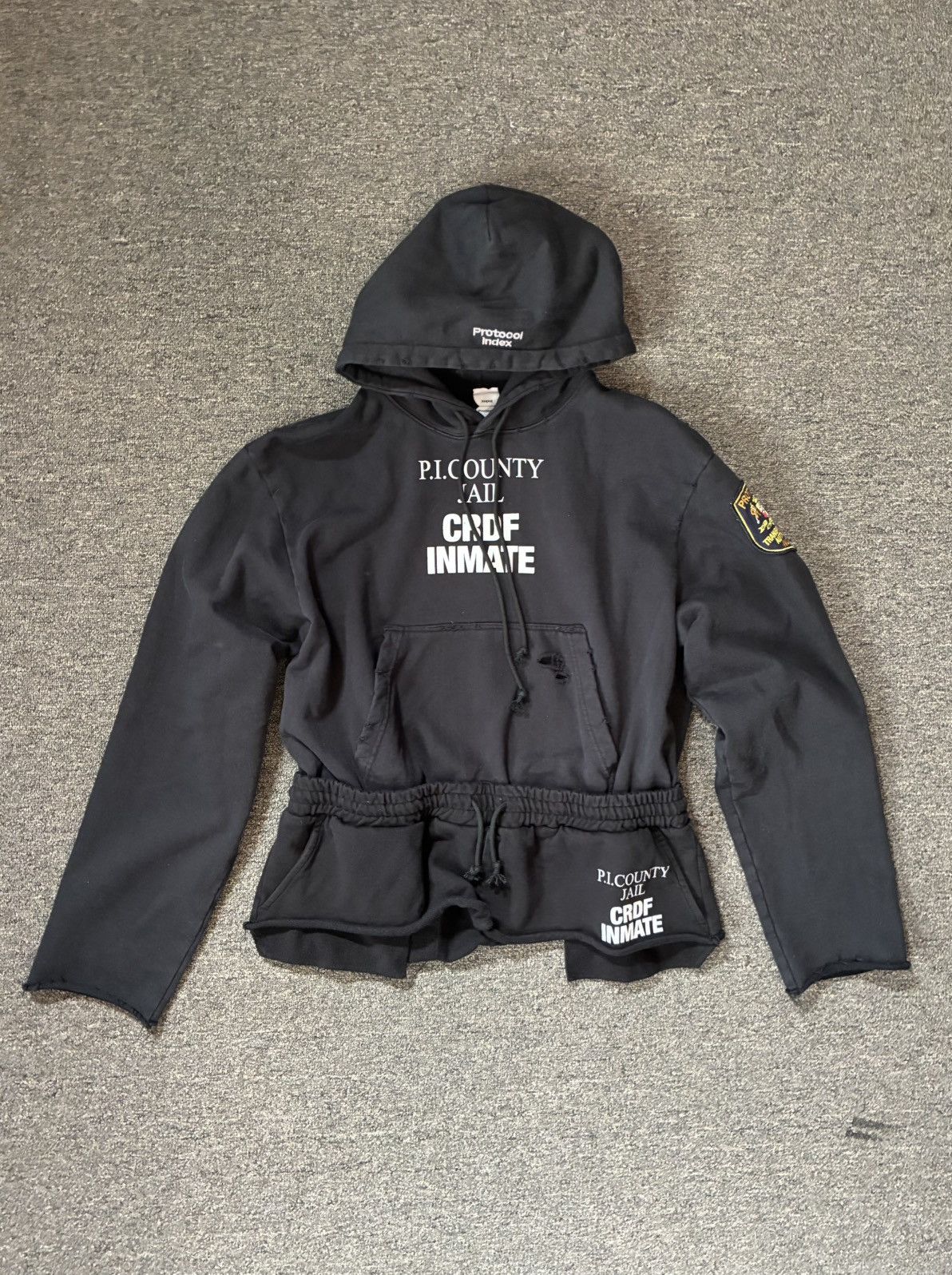 PROJECT G/R Protocol_Index Deconstructed Hybrid Sweatpants Hoodie Size US L / EU 52-54 / 3 - 1 Thumbnail