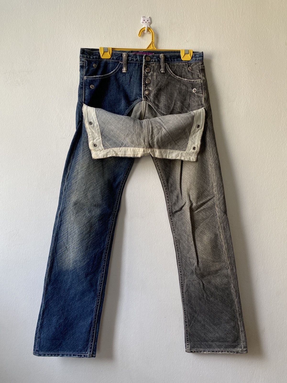 Alexander Lee Chang × Japanese Brand × Seditionaries Alexander Lee Chang Hybrid Design Denim Size US 30 / EU 46 - 3 Thumbnail