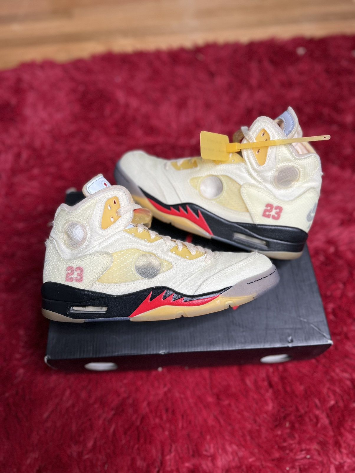 Jordan Brand Nike Air Jordan 5 x Off-White Sail 2020 | Grailed