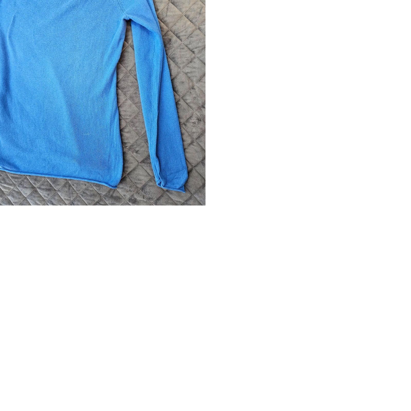 Vintage VINTAGE JCP Cashmere Blend Sweater Blue L Turtleneck Long Sleeve Women Pullover Size L / US 10 / IT 46 - 9 Thumbnail