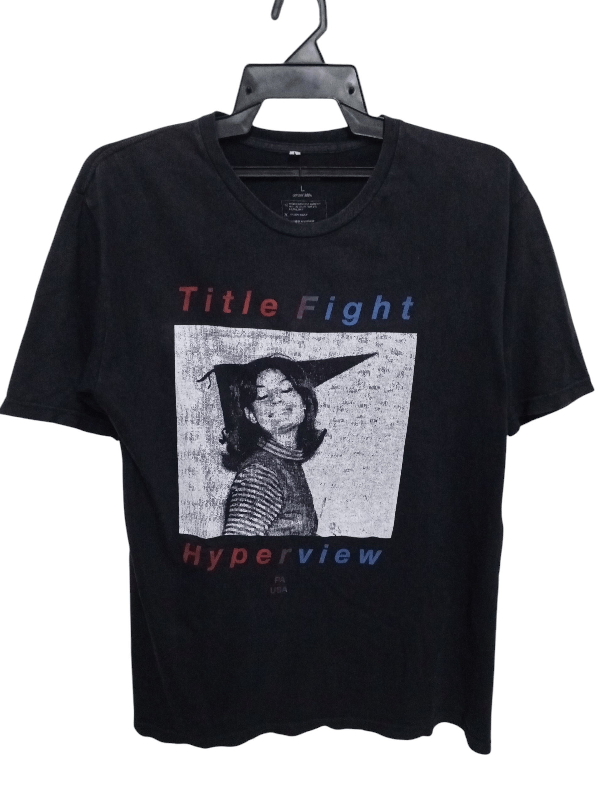 Band Tees 💥Title fight💥Hyperview 2015 PA USA rare Size US M / EU 48-50 / 2 - 1 Thumbnail