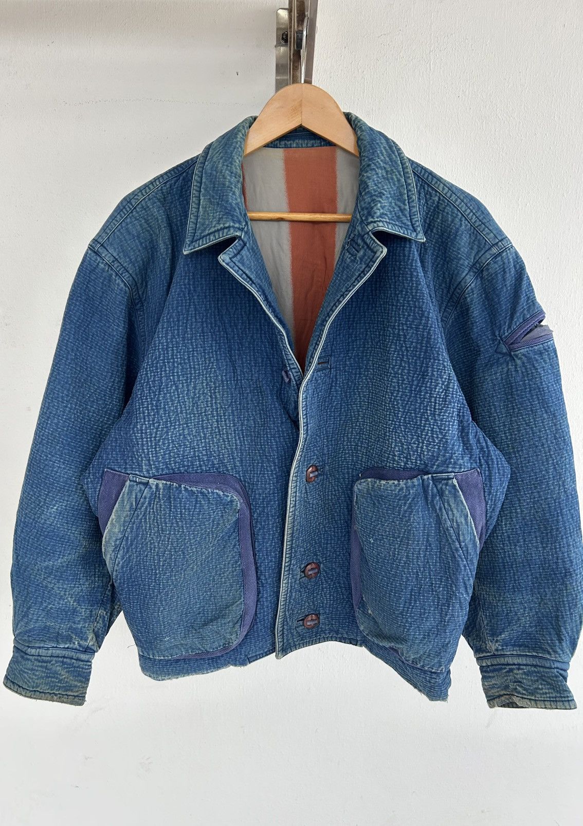 Issey Miyake Net 80’s Issey Miyake Man Jacket Distress Size US L / EU 52-54 / 3 - 4 Thumbnail