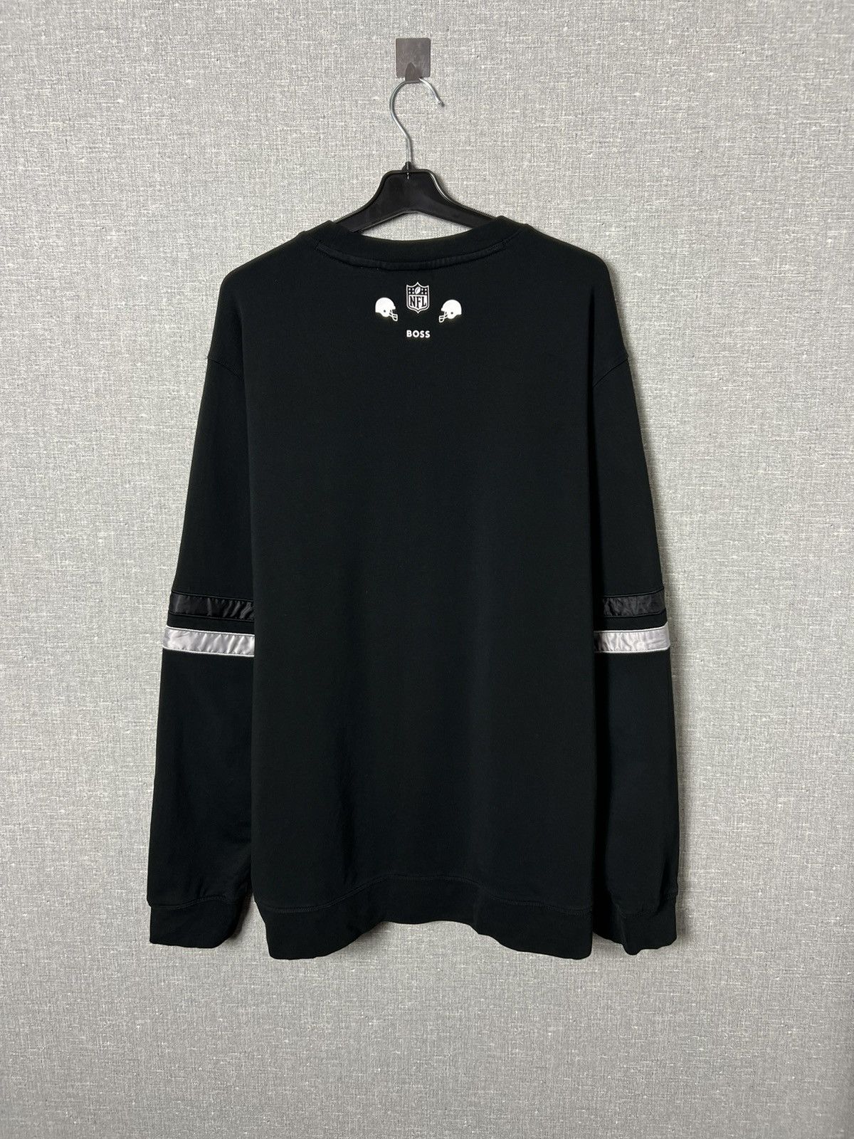 Hugo Boss BOSS x NFL Las Vegas Raiders Drive Crew Pullover Sweatshirt Size US XXL / EU 58 / 5 - 10 Thumbnail