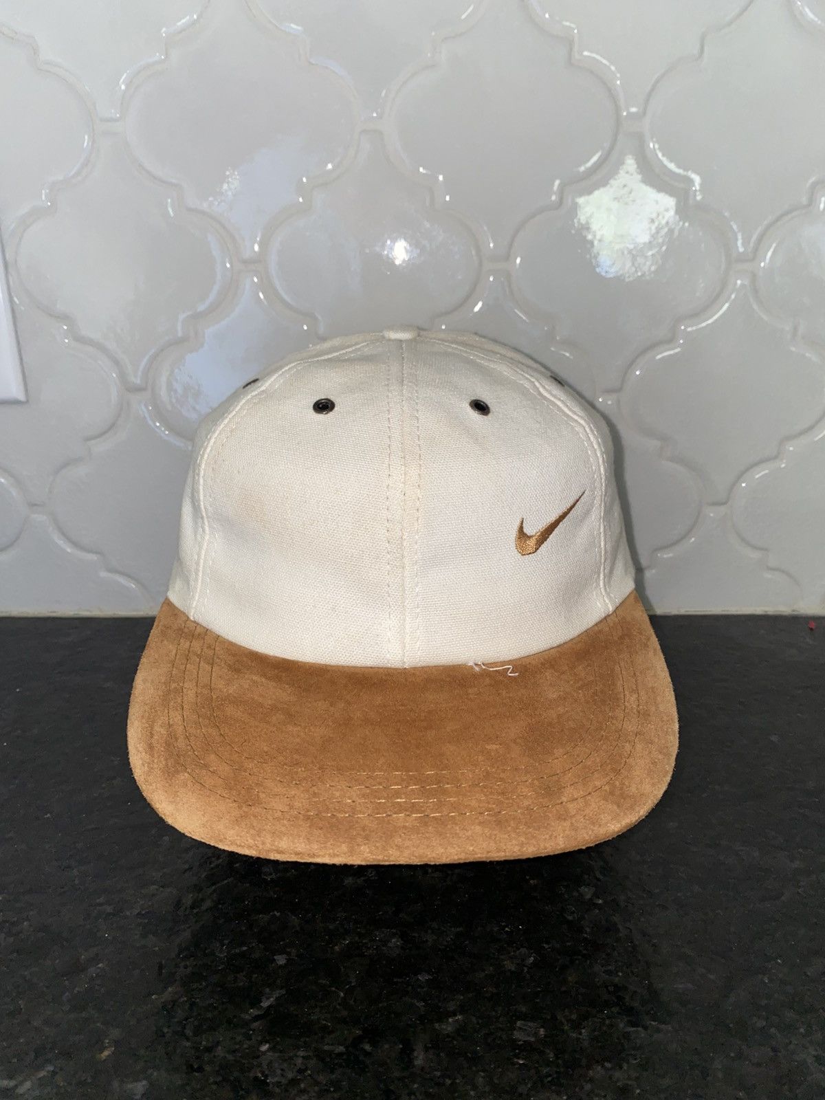 Nike Vintage 90s Nike double swoosh snapback Size ONE SIZE - 1 Thumbnail