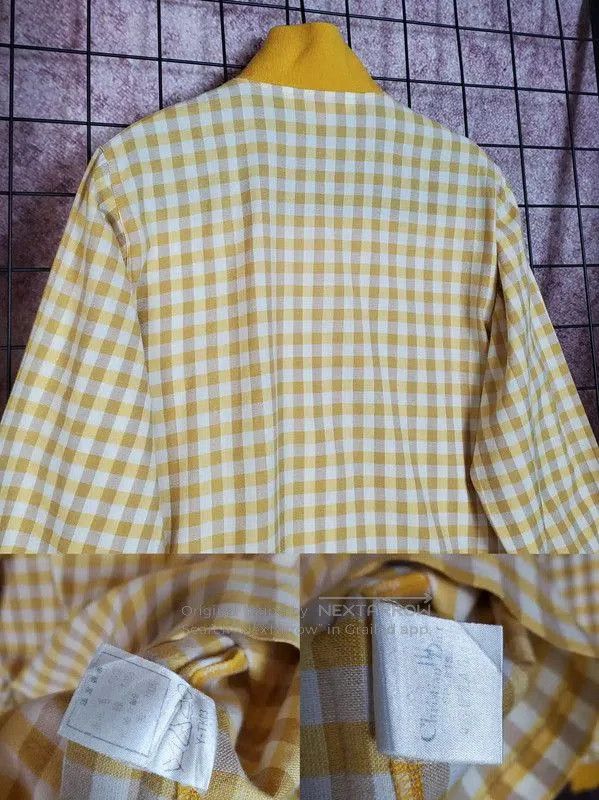 Dior Dior Spring Autumn Orange Cotton Logo Long Sleeve T. Size M / US 6-8 / IT 42-44 - 6 Thumbnail