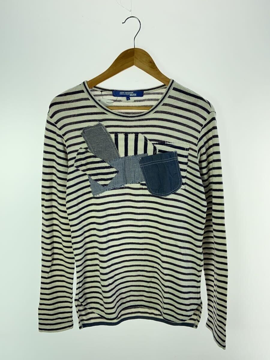 Comme des Garcons × Junya Watanabe Patchwork Striped Long Sleeve Tee Size US S / EU 44-46 / 1 - 1 Thumbnail