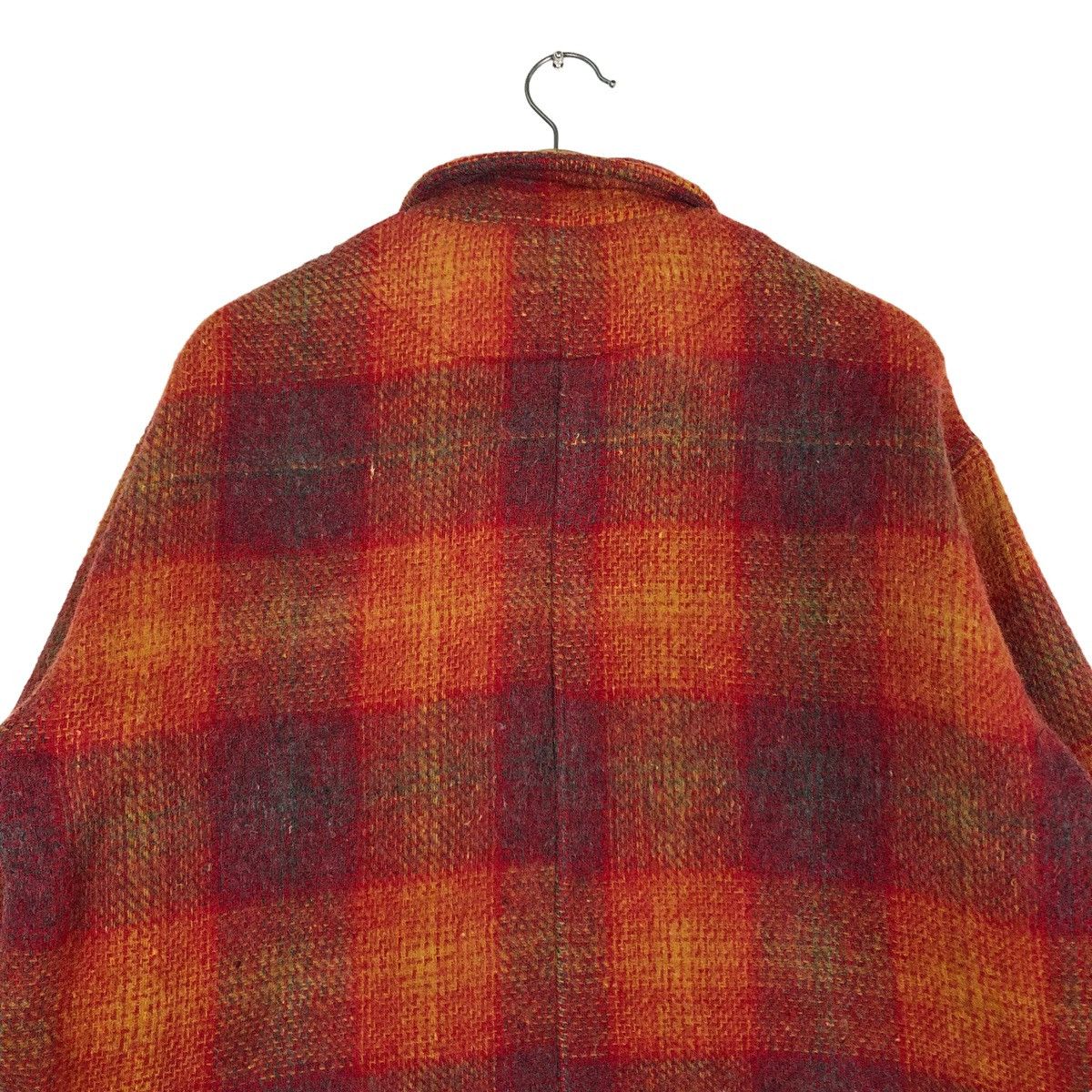 Japanese Brand 🔥VINTAGE BIKER WOOL JACKET PAT HOGUE TARTAN DESIGN Size US M / EU 48-50 / 2 - 9 Thumbnail