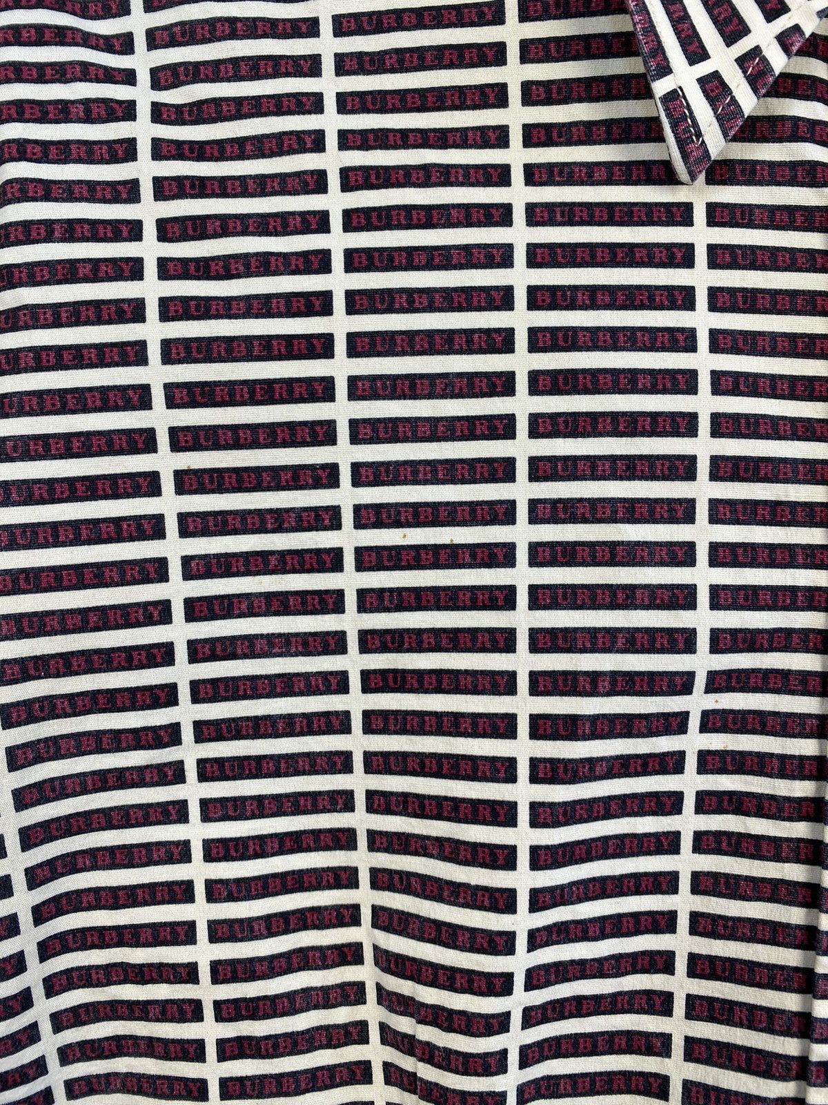 Burberry × Japanese Brand Vintage Burberry London Monogram Women Shirt Size XS / US 0-2 / IT 36-38 - 6 Thumbnail