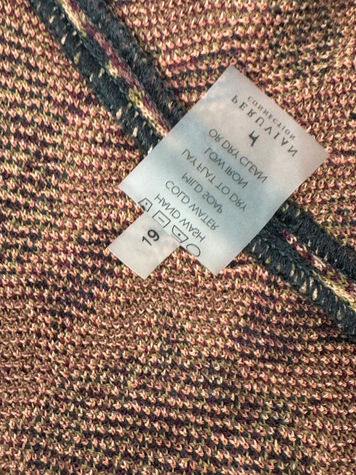 Other Peruvian Connection Pima Cotton Blazer Floral Printed Knit Size L / US 10 / IT 46 - 10 Thumbnail