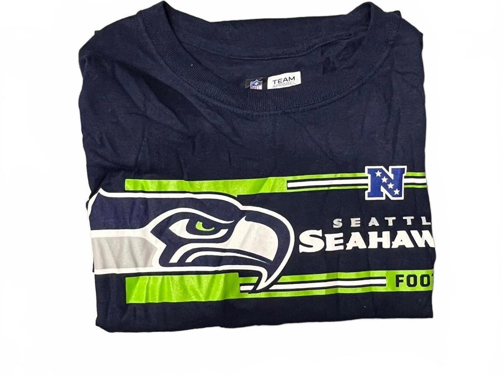 NFL Seattle Seahawks Team Apparel T-Shirt Size US M / EU 48-50 / 2 - 4 Thumbnail