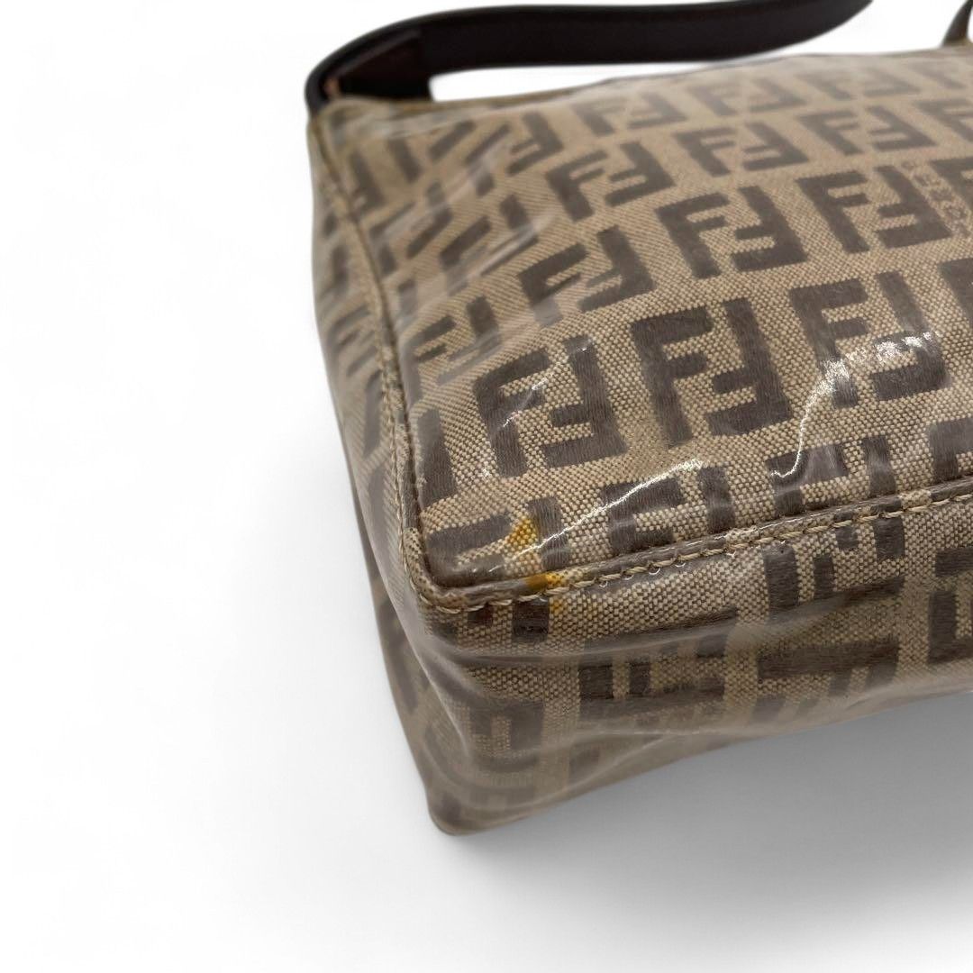 Fendi Fendi - Pouch Brown Small Handbag Monogram Leather Size ONE SIZE - 8 Thumbnail