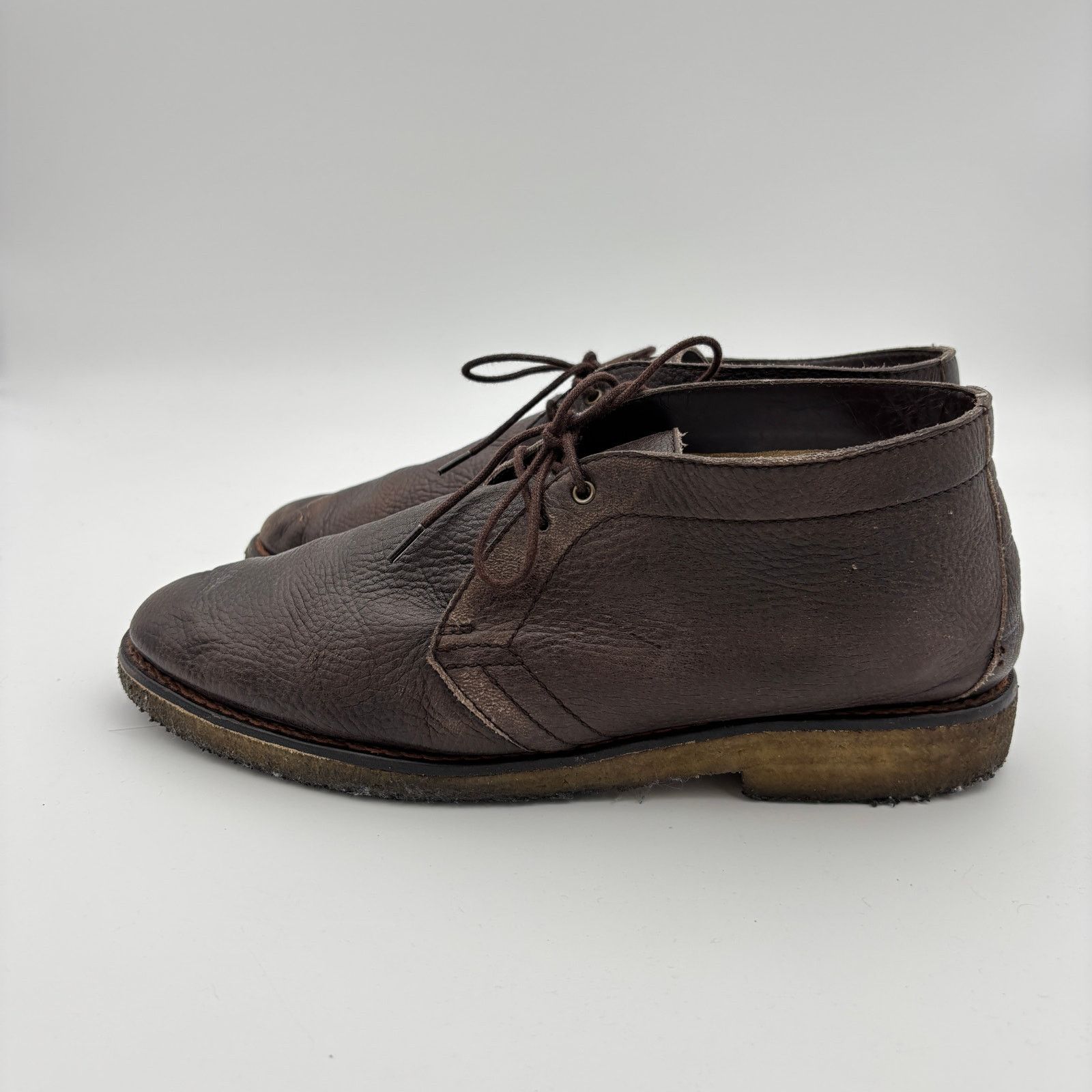 TAFT Taft Leather Chukka Lace Up Boots Men's 42 Made in Italy Size US 9 / EU 42 - 5 Thumbnail