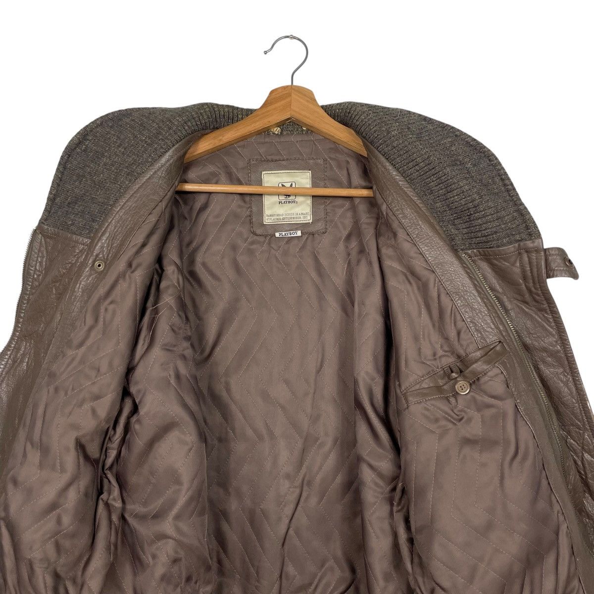 Playboy Vintage Playboy Leather Jacket Size US M / EU 48-50 / 2 - 12 Thumbnail