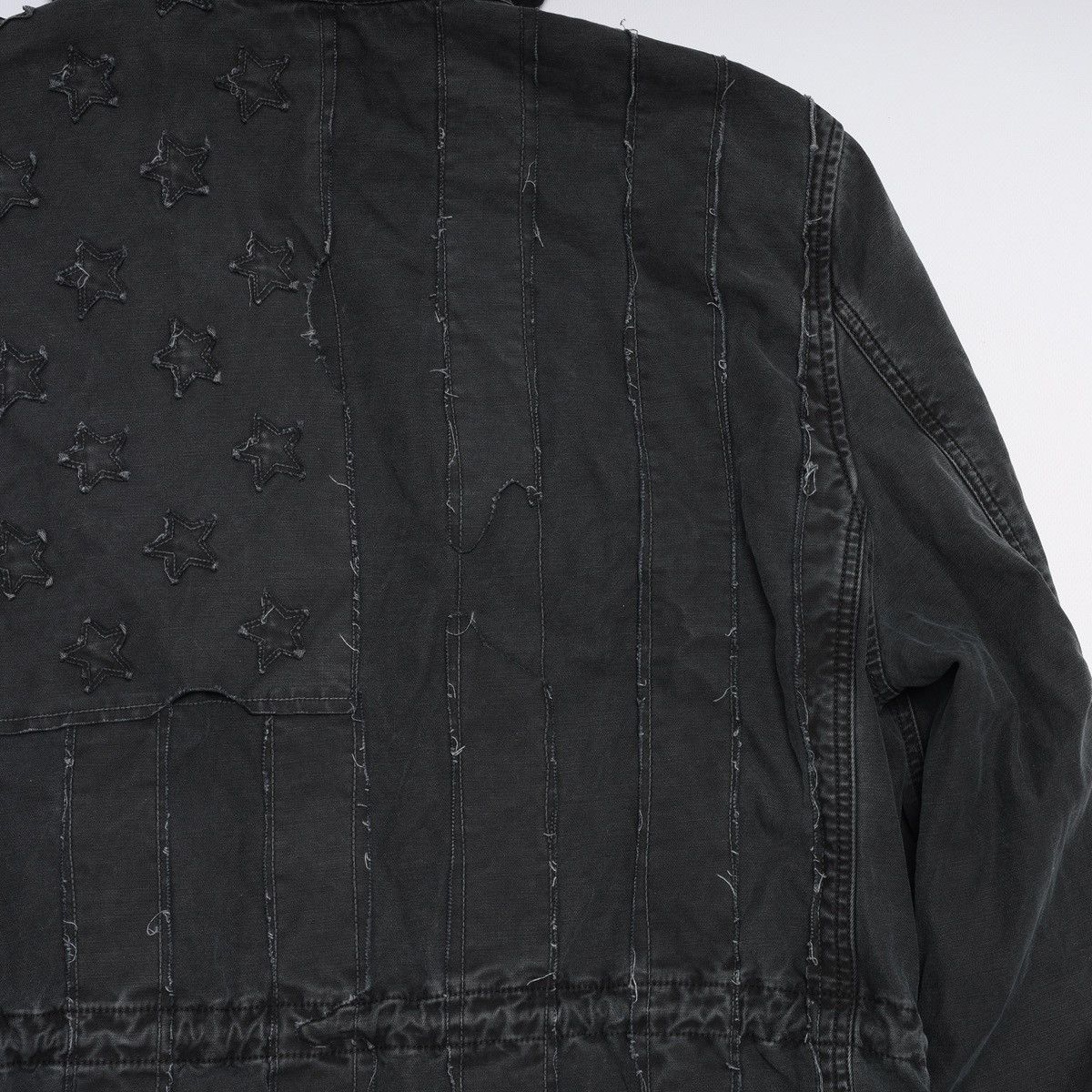 Denim & Supply Ralph Lauren Denim Supply Ralph Lauren Black Washed Jacket Military Field Size US XL / EU 56 / 4 - 13 Thumbnail