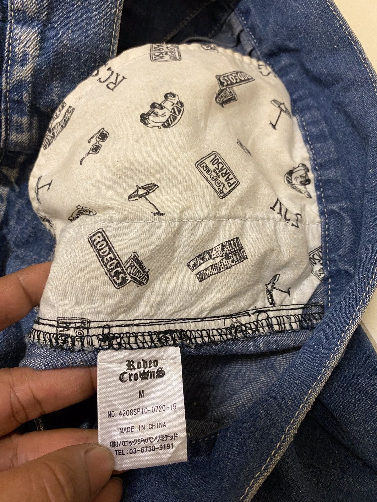 Japanese Brand Rodeo Crowns Type-I Denim Jacket Size S / US 4 / IT 40 - 8 Thumbnail