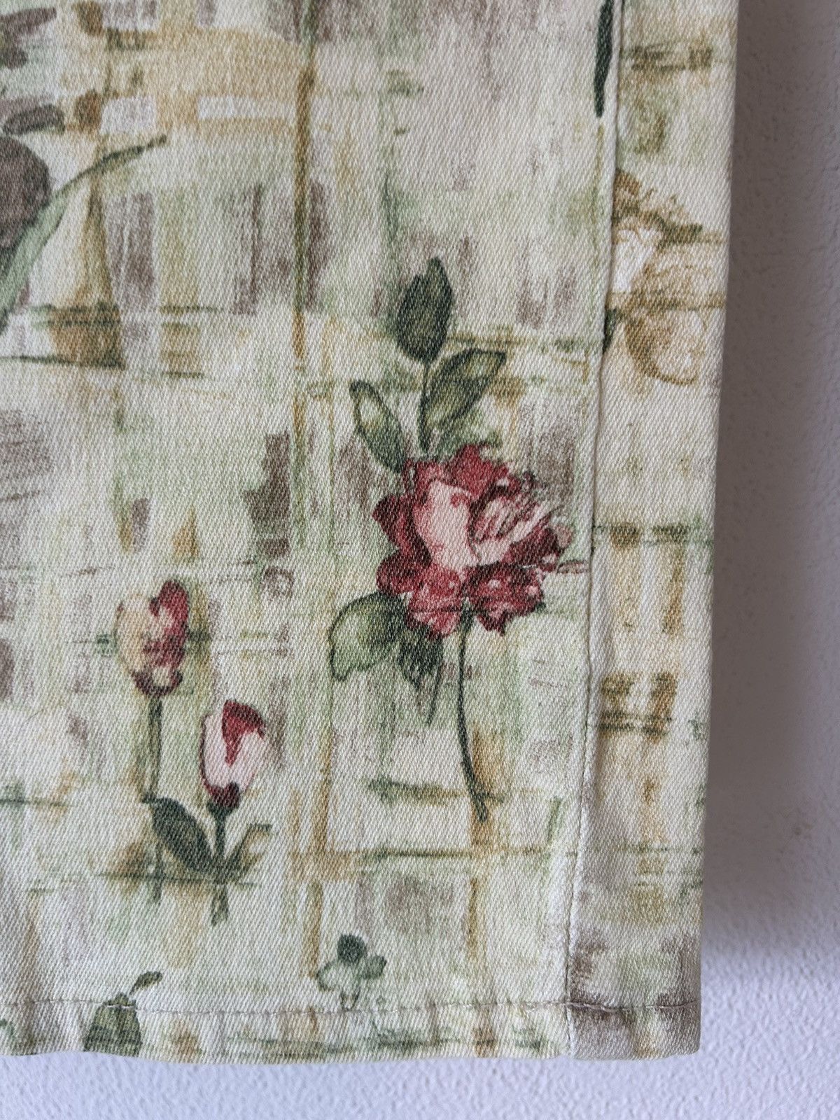 Roberto Cavalli Vintage Floral Print Cavalli Jeans - Size 27 Size 27" / US 4 / IT 40 - 5 Thumbnail