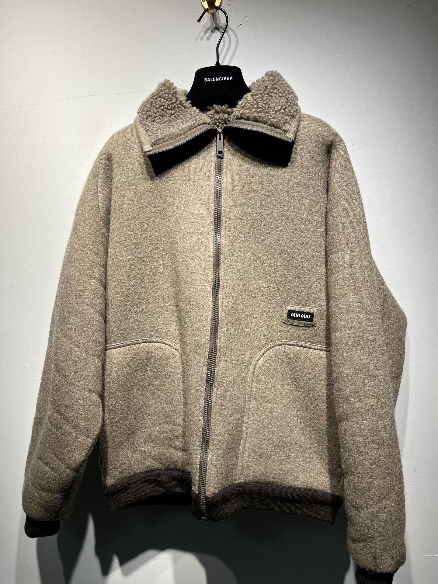 Miu Miu Miu Miu Fleece Cotton Item 38 Women Size S / US 4 / IT 40 - 1 Thumbnail