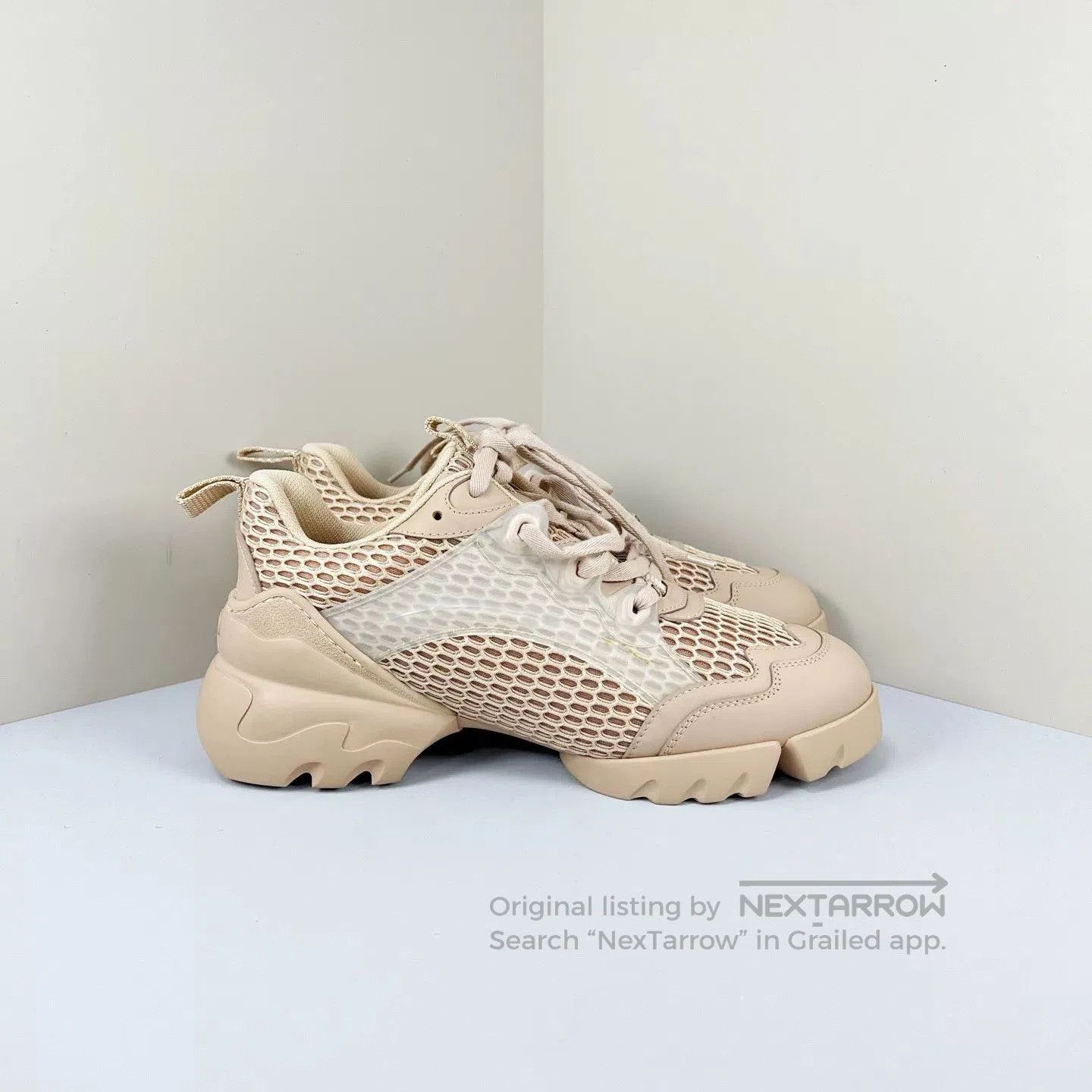 Dior Dior Pink Mesh Dad Sneakers. Size US 6.5 / IT 36.5 - 4 Thumbnail