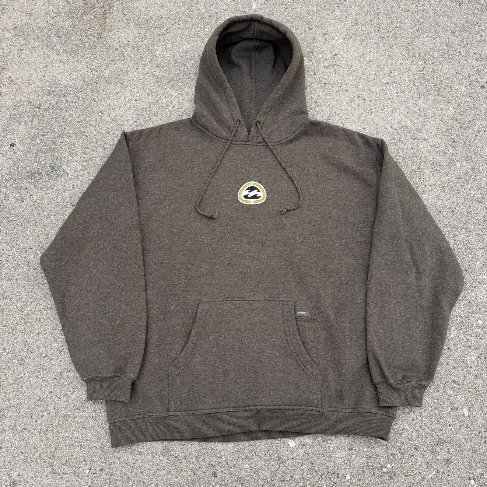 Billabong × Quiksilver × Vintage Vintage Y2K Billabong Brown Hoodie Size XL Surf Skate Size US XL / EU 56 / 4 - 3 Thumbnail