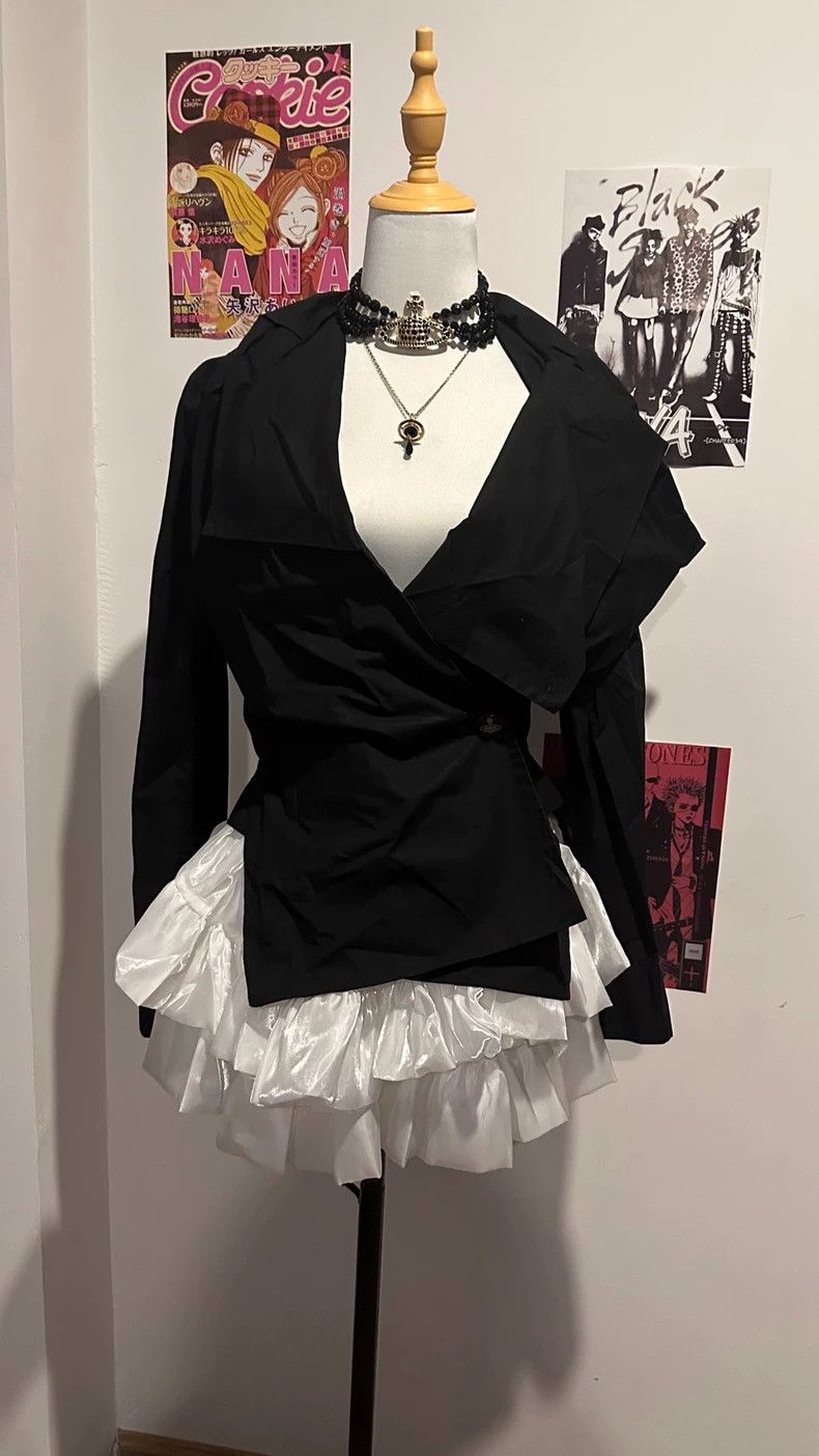 Vivienne Westwood Vivienne Westwood Black cloak shirt Size M / US 6-8 / IT 42-44 - 5 Thumbnail