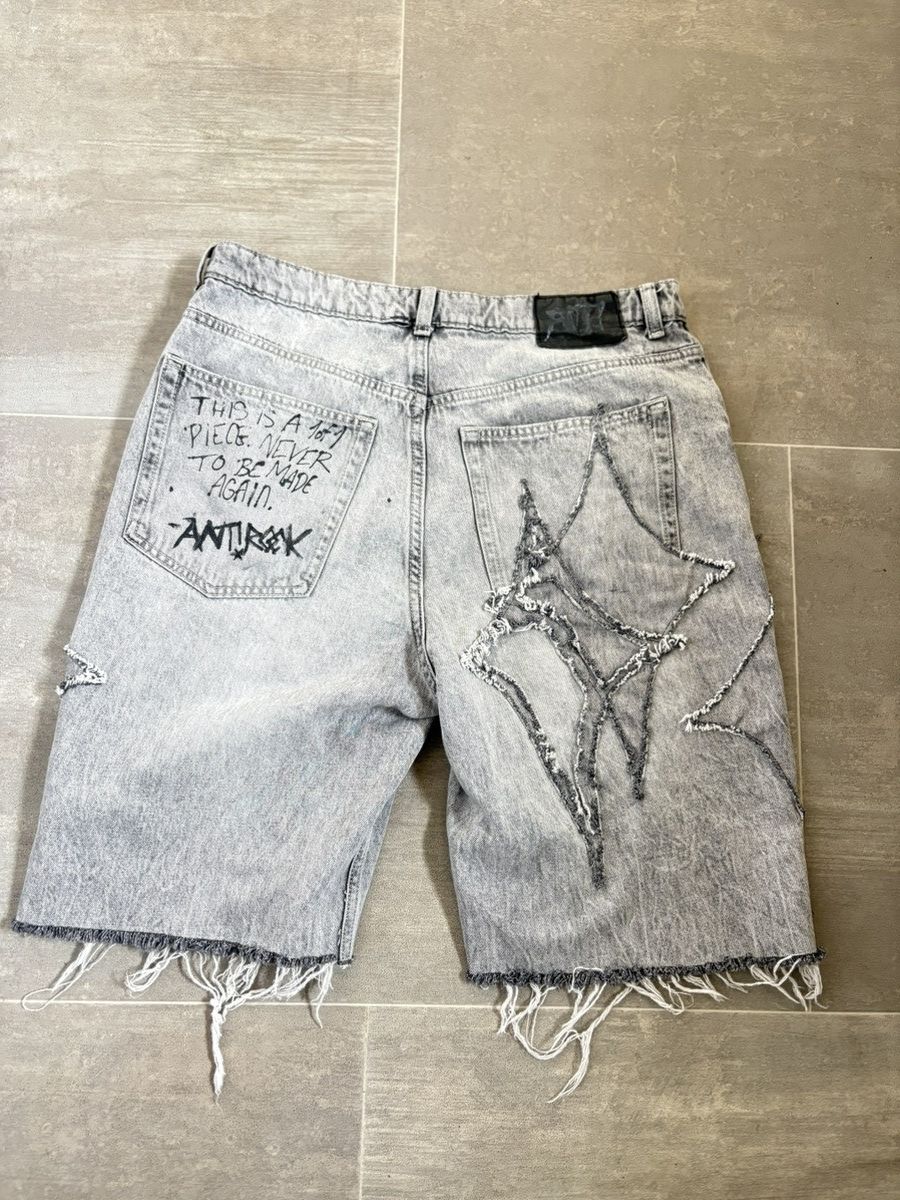 Japanese Brand Antixrock Jorts Size US 36 / EU 52 - 2 Thumbnail