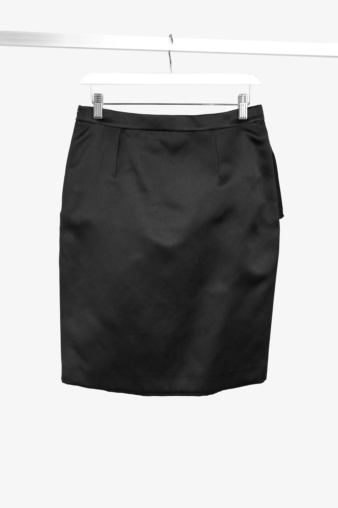 Lanvin Lanvin AW/12 "Les 10 Ans" Runway Satin Ruffle Mini Skirt Size 28" / US 6 / IT 42 - 2 Thumbnail