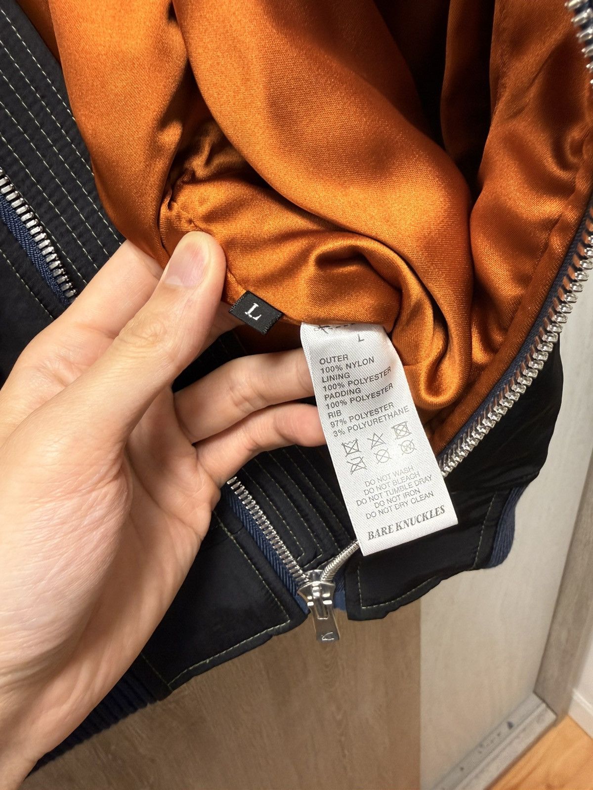Bare Knuckles Bare Knuckles Breach Bomber Black Size US L / EU 52-54 / 3 - 7 Thumbnail