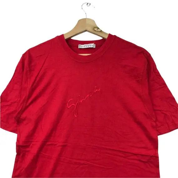 Givenchy Vtg GIVENCHY BOUTIQUE PARIS Embroidery Logo Tee Shirt Size US S / EU 44-46 / 1 - 4 Thumbnail