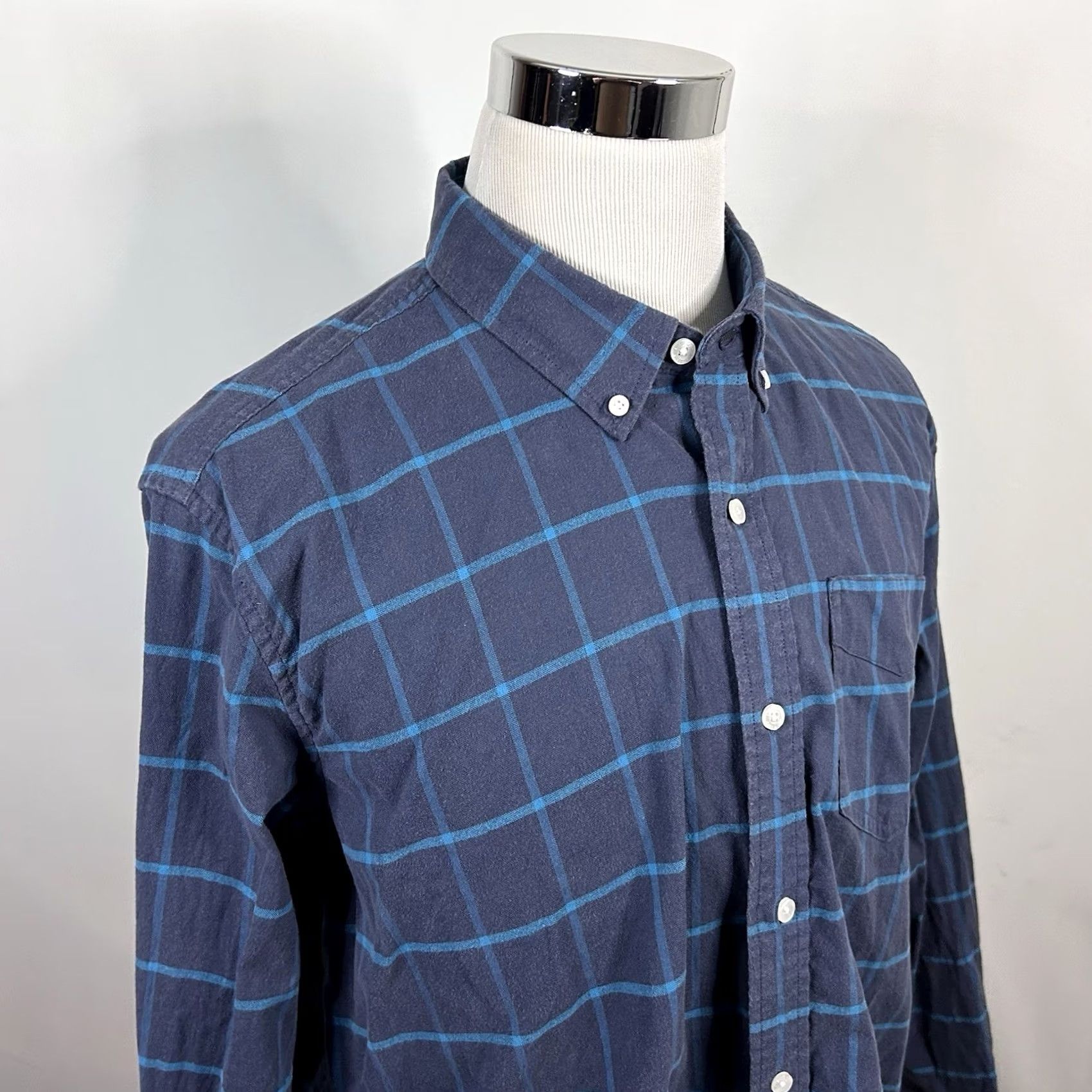 Vintage LL Bean Large Traditional Fit Stretch Oxford Shirt Plaid Button-Down Casual Size US L / EU 52-54 / 3 - 2 Thumbnail
