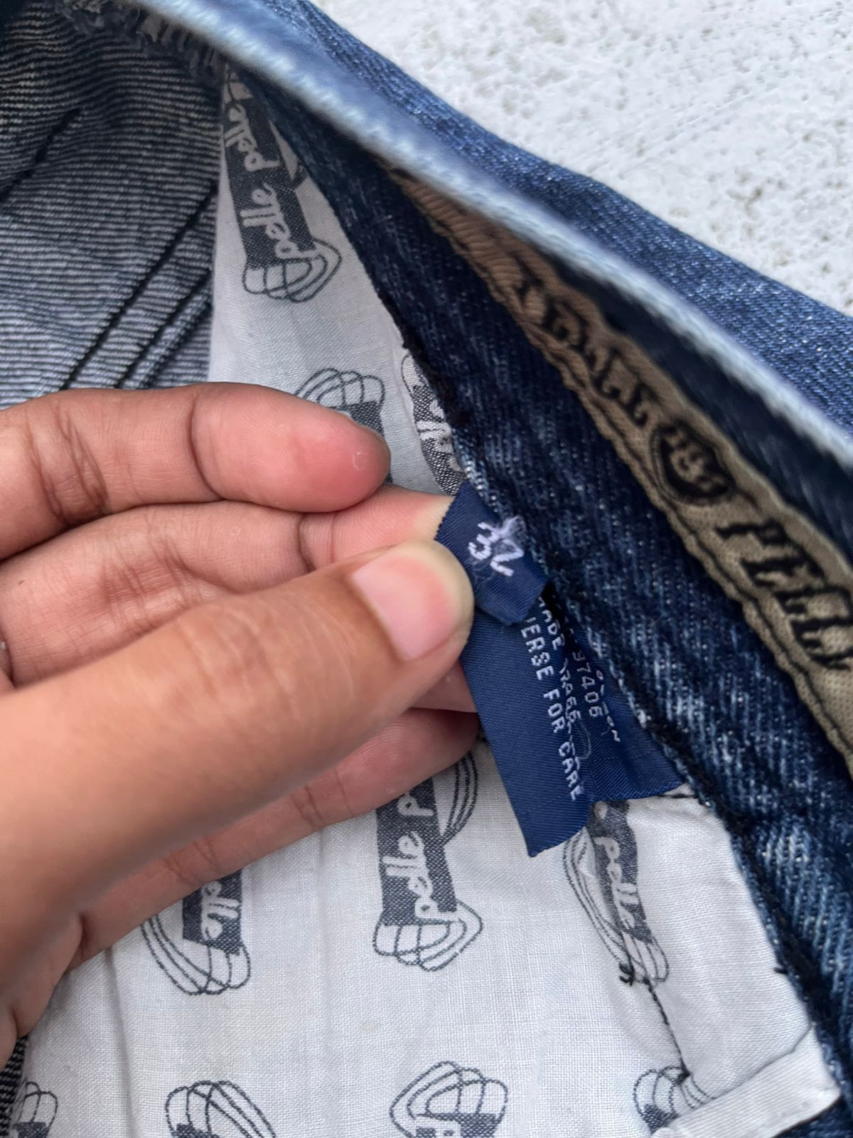 Pelle Pelle Pelle pelle Denim Jeans Size US 32 / EU 48 - 4 Thumbnail
