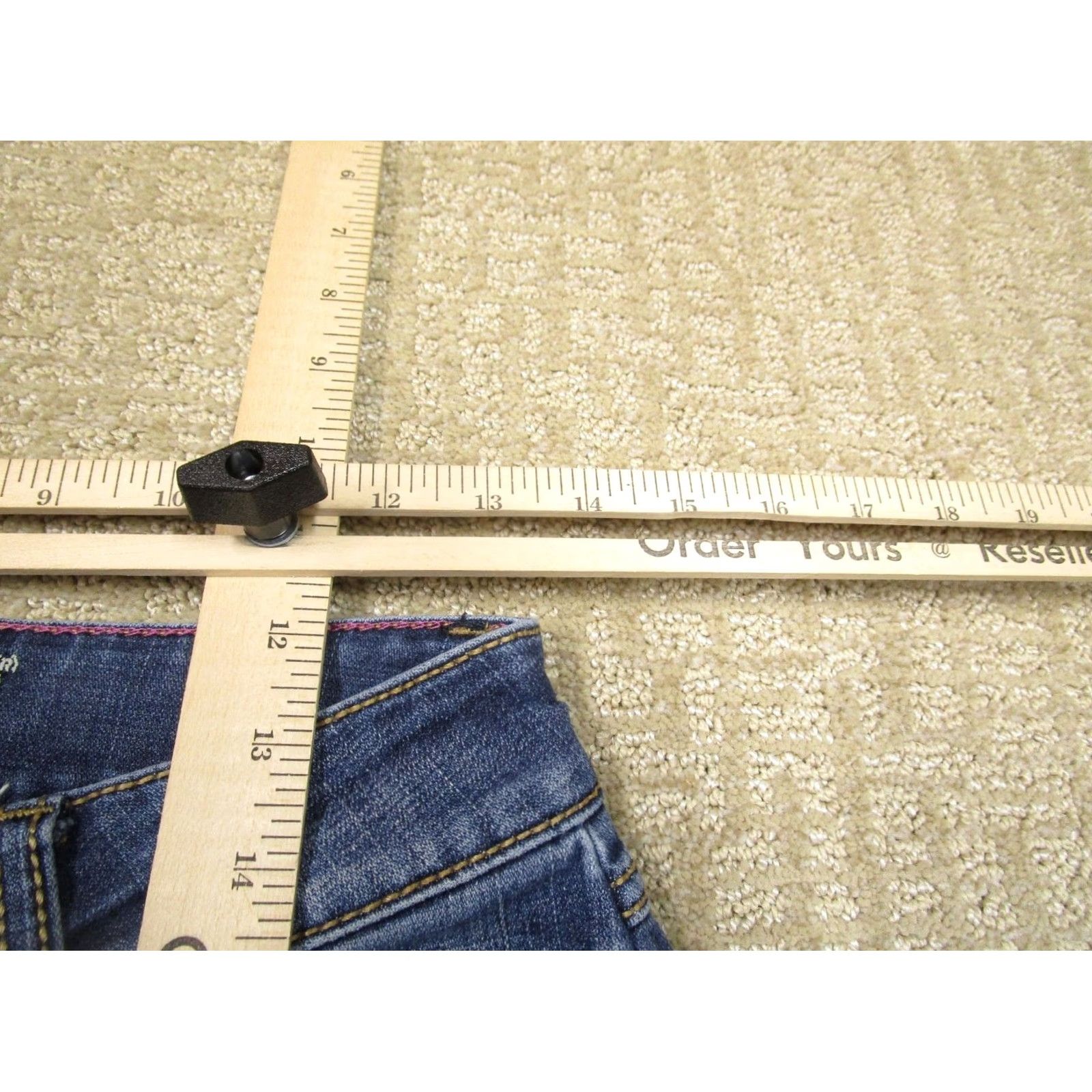 Wrangler Wrangler Jeans Women 2 Blue Low Rise Bootcut Western Jeans Light Wash Distressed Stretch Bootcut Womens Regular Size 2 Blue Denim Size 26" / US 2 / IT 38 - 5 Thumbnail
