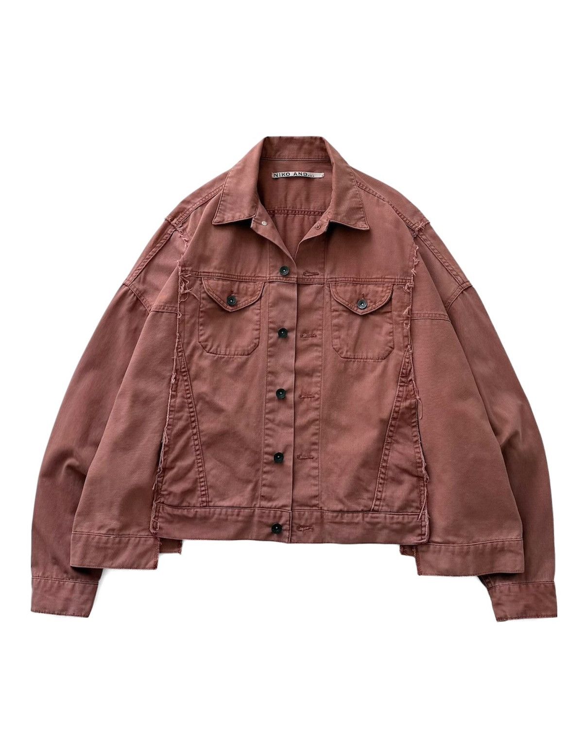 Japanese Brand NIKO AND OVERSIZED TRUCKER JACKET Size US M / EU 48-50 / 2 - 7 Thumbnail