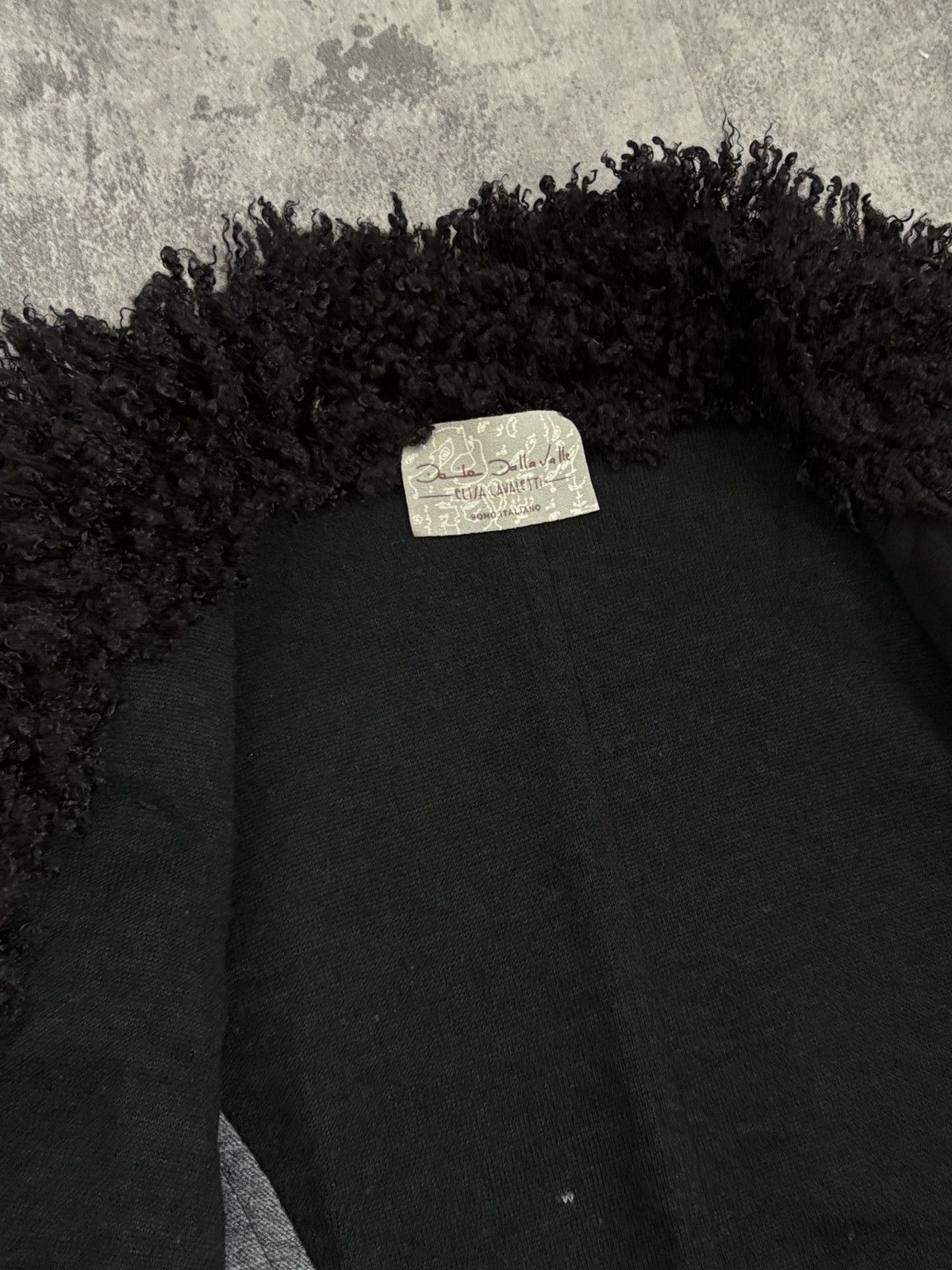 Elisa Cavaletti Elisa Cavaletti Avant Garde Goth Nero Black Jacket Size S / US 4 / IT 40 - 13 Thumbnail