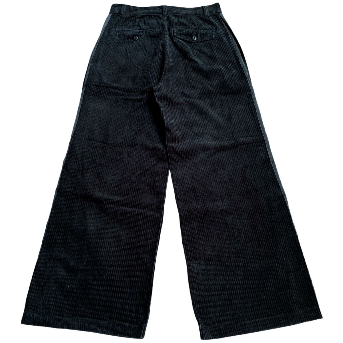 Japanese Brand × Jun Takahashi × Undercover GU X Undercover Side Taped Wide Baggy Boxy Corduroy Pants Size US 28 / EU 44 - 3 Thumbnail