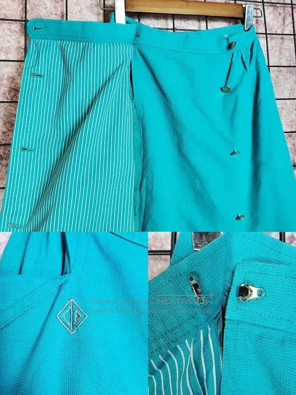 Dior Dior Blue Cotton Embroidered Striped T. Size S / US 4 / IT 40 - 8 Thumbnail