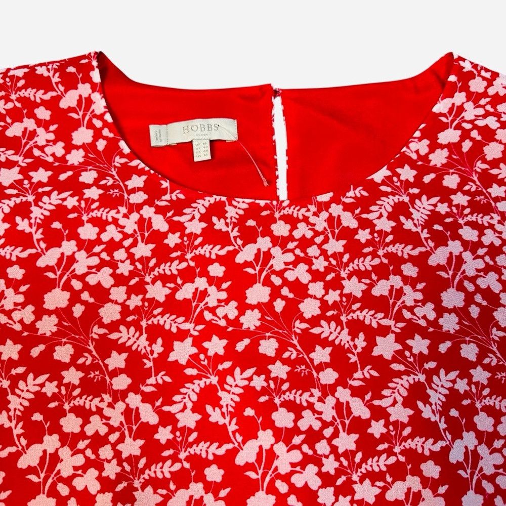 Hobbs London New HOBBS LONDON Rosie Floral Print Blouse Size 14 Size XL / US 12-14 / IT 48-50 - 5 Thumbnail